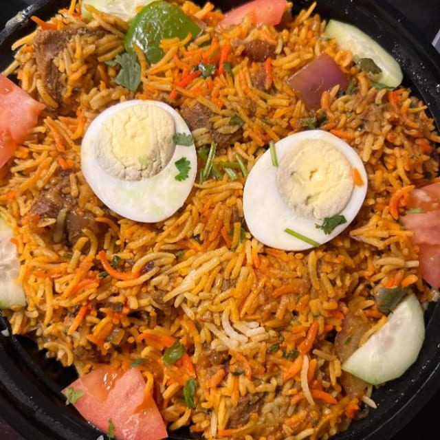 Lamb Biryani.