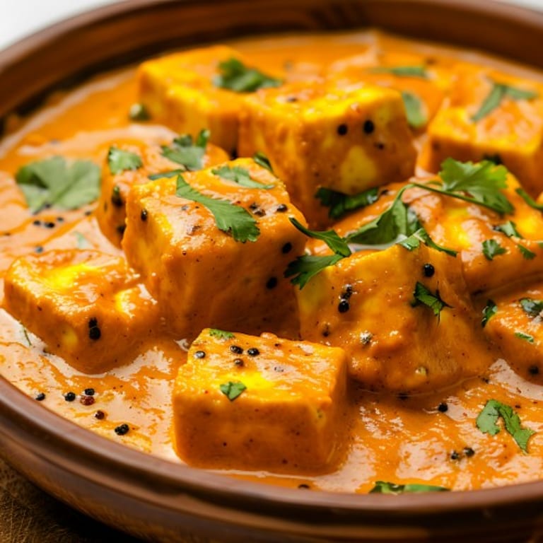 Savor our shahi paneer