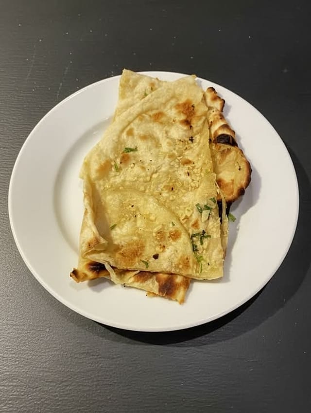 Garlic Cheese Naan.